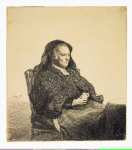 Rembrandt Harmensz. van Rijn Portrait of Rembrandts Mother Sitting at a Table  - Hermitage